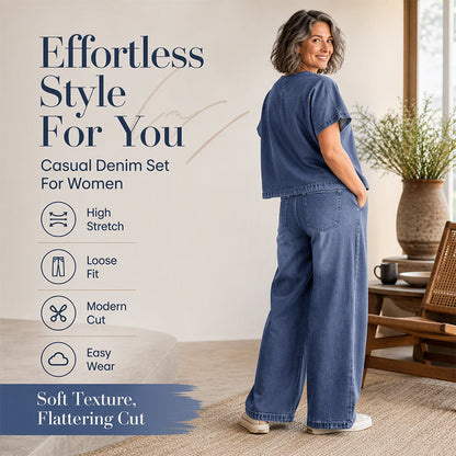 🌸Superaanbieding: 50% KORTING💖Casual cropped jeans met rechte pijpen voor dames