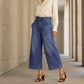 🌸Superaanbieding: 50% KORTING💖Casual cropped jeans met rechte pijpen voor dames