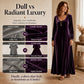 Elegante maxi-jurk met lange mouwen voor dames