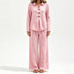 Tweedelige set voor dames: casual top met lange mouwen en broek