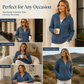 Gebreid vest met capuchon en ritssluiting voor dames
