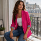 Opvallende blazer voor de herfst