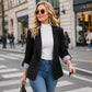 Opvallende blazer voor de herfst