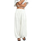 Casual harembroek voor dames met gesmokte taille