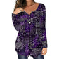 Elegante damesblouse met V-hals en knopen