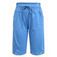 Casual capribroek met trekkoord voor dames, knielengte