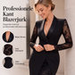 🔥 Tijdelijke aanbieding – Elegante bodycon jurk voor dames met v-hals en kanten mouwen
