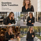 Elegante gebreide trui met V-hals voor dames