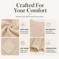 Casual, comfortabele gebreide top met ronde hals voor dames
