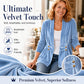 ⌛Tijdelijke aanbieding – Fluwelen vest met dubbele knoopsluiting voor dames