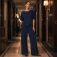 Set met ruimvallend topje en wijde broek voor dames