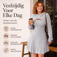 Geribbelde gebreide damesoutfit van 2 delen