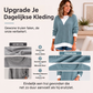 Casual top met ronde hals en kleurenblok voor dames