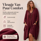Losse asymmetrische jurk met V-hals voor dames