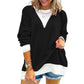Casual top met ronde hals en kleurenblok voor dames