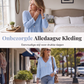 Casual blouse voor dames met V-hals en lange mouwen