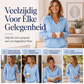 Casual effen trui met capuchon en V-hals voor dames