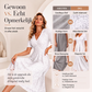 Elegante V-hals kanten jurk voor dames
