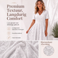 Elegante V-hals kanten jurk voor dames