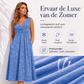 Mouwloze jurk met V-hals voor dames in grote maten