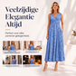 Mouwloze jurk met V-hals voor dames in grote maten