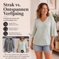 Dames top met bloemenprint en 3/4 wapperende mouwen
