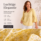 Dames top met bloemenprint en 3/4 wapperende mouwen