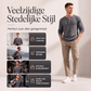 🔥 50% KORTING 👕 Heren Wafelgebreid Henley Shirt – Ademend comfort & stijlvolle casual look