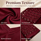 Elegante damesblouse met V-hals en patchwork van kant