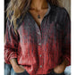 Vintage casual shirt met print voor dames