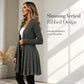 Elegant vest met open voorkant voor dames