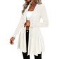 Elegant vest met open voorkant voor dames