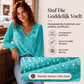 Elegante V-hals top met pailletten voor dames