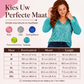 Elegante V-hals top met pailletten voor dames