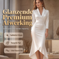Elegante satijnen midi-jurk voor dames