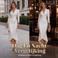 Elegante satijnen midi-jurk voor dames