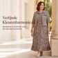 Dames set van maxi-jurk met bloemenprint en kort jasje