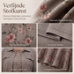 Dames set van maxi-jurk met bloemenprint en kort jasje