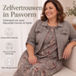 Dames set van maxi-jurk met bloemenprint en kort jasje