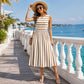 Elegante mouwloze maxi-jurk voor dames