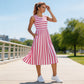 Elegante mouwloze maxi-jurk voor dames