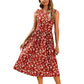 Elegante mouwloze maxi-jurk voor dames