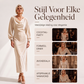 💎 Exclusieve Deal 👗 Dames Fluwelen Jurk met Ronde Hals – Luxe uitstraling, elegante pasvorm & zacht draagcomfort ✨