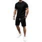 Casual set van 2 stuks voor heren: top en korte broek