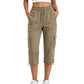 Casuele capri-cargobroek voor dames