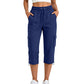 Casuele capri-cargobroek voor dames