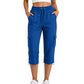 Casuele capri-cargobroek voor dames