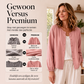 Losvallende effen kleuren overhemd met knopen voor dames