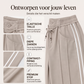 Wijde broek met trekkoord voor dames