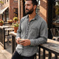👕Herenshirt van retro gewassen denim